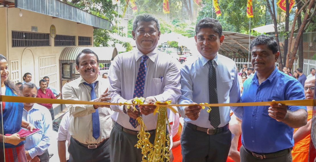 Reopening ceremony of the university main library
