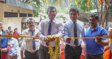 Reopening ceremony of the university main library