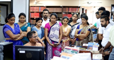 Library Filed visit to University of Colombo and University of Sri Jayawardhanapura